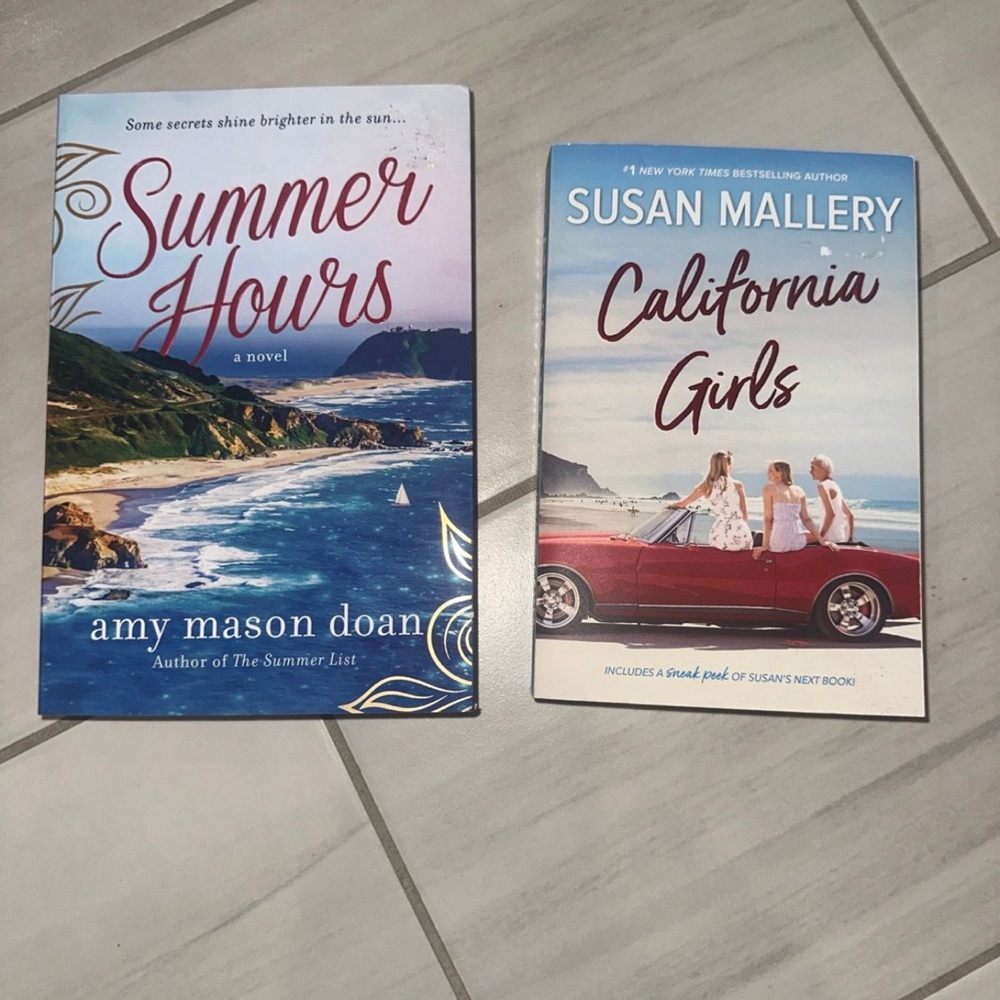 Summer Hours and California Girls Books